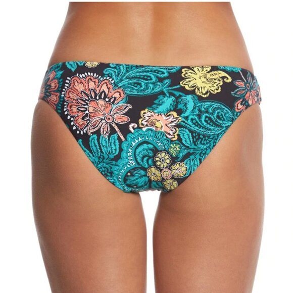 NWT * SPLENDID Reversible Farm House Floral Retro Bikini Bottom.  Size S - Picture 4 of 13